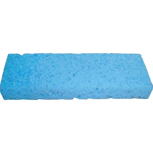 Mop Sponge Refill,w/Scrubber Strip,9-7/8"x3-1/8"x1-1/8",Blue