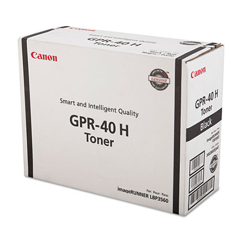 3482B005AA (GPR-40) TONER, 12500 PAGE-YIELD, BLACK