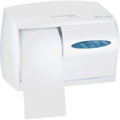 ESSENTIAL CORELESS SRB TISSUE DISPENSER, 11 1/10 X 6 X 7 5/8, WHITE