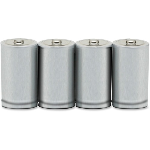 6135014468310, Alkaline Batteries, D, 4/pack