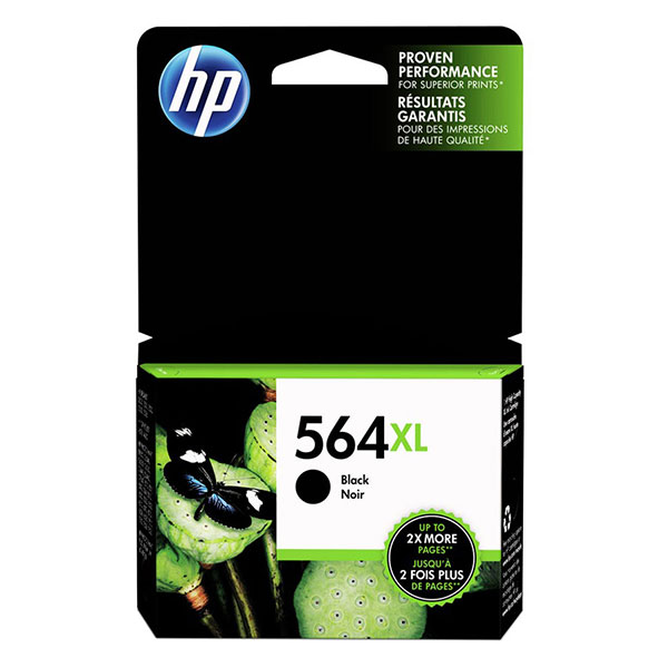 Hewlett-Packard  HP 564XL Inkjet Cartridge, 550 Page Yield, Black