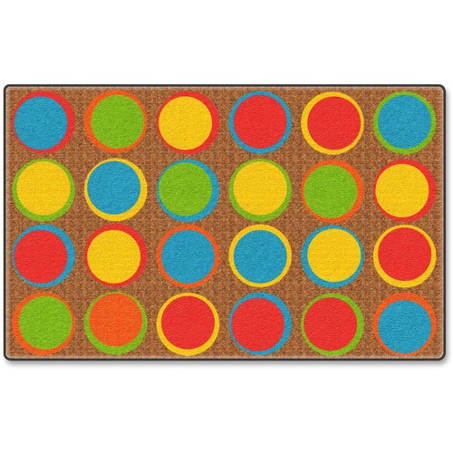 Sitting Spots Seating Rug, 10'9x13'2, Multi