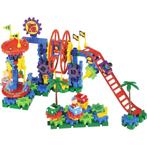 Dizzy Funland Motorized Gears Set, 120 Pcs, Ast