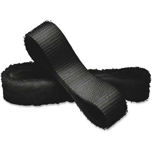 Sticky Back Tape, Hook Only, 3/4"x75', 20/RL, Black