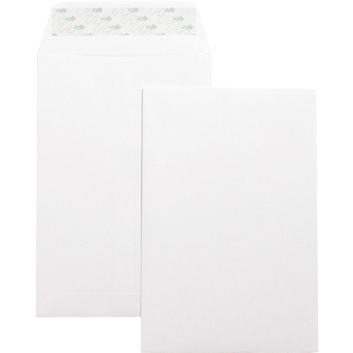 Catalog Envelopes,Self Seal,Plain,6"x9",100/BX,White Wove