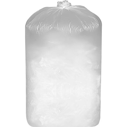 Shredder Bags, 12 Microns, 28"x22"x48", 56 Gal, 100/PK,White