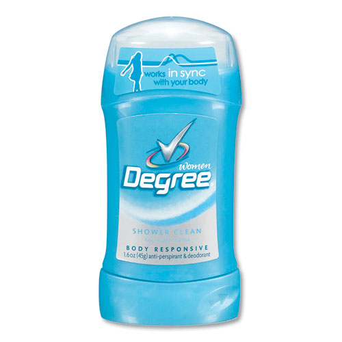 WOMEN INVISIBLE SOLID ANTI-PERSPIRANT/DEODORANT, SHOWER CLEAN, 1.6 OZ, 12/CARTON