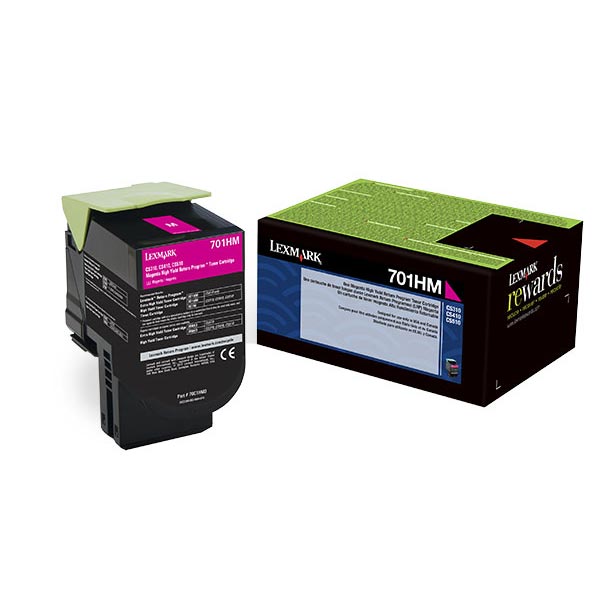 Toner Cartridge, 701HM, 3000 Page Yield, Magenta