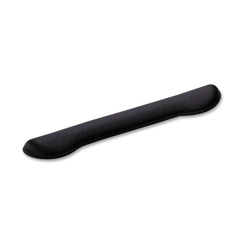 Wrist Rest, Gel, Nonskid Back, 18"x3"x1", Black