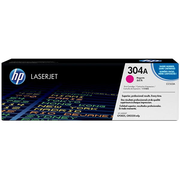 Hewlett-Packard  Toner Cartridge, 2,800 Page Yield, Magenta