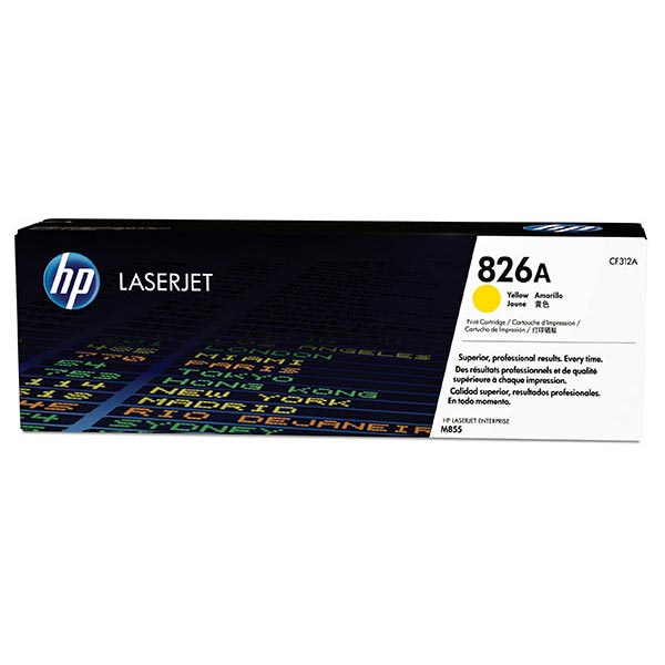 Hewlett-Packard  Toner Cartridge, 31,500 Page Yield, Yellow