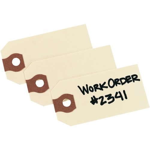 Unstrung Shipping Tags, 13-Pt. Stock, 2 3/4 X 1 3/8, Manila, 1,000/box