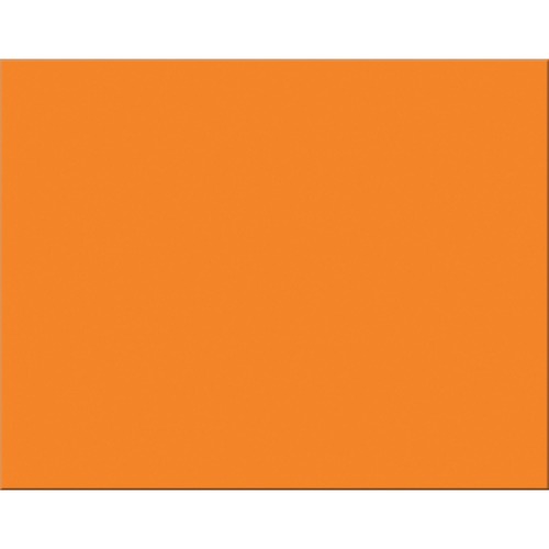 Peacock Four-Ply Railroad Board, 22 X 28, Orange, 25/carton