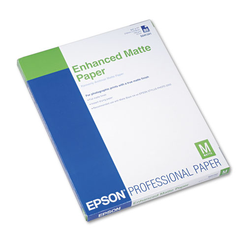 Ultra Premium Matte Presentation Paper, 8-1/2 X 11, White, 50/pack