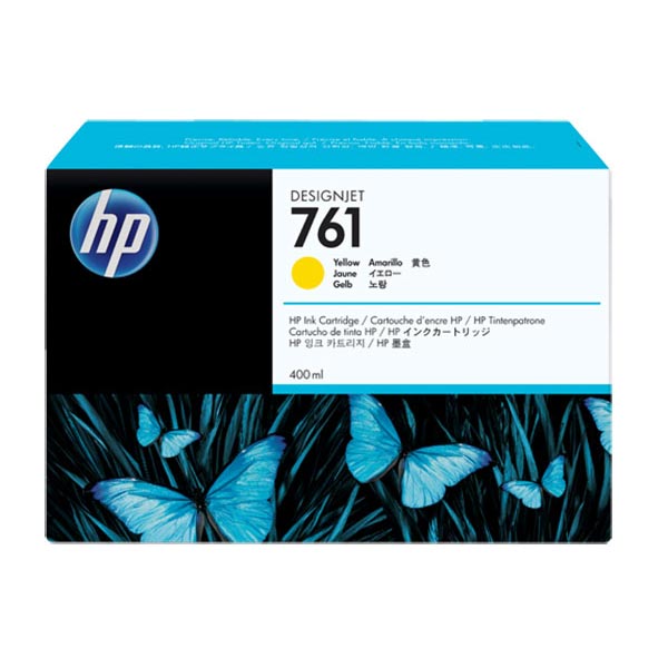 Hewlett-Packard  HP 761 Ink Cartridge, 400ml, Yellow