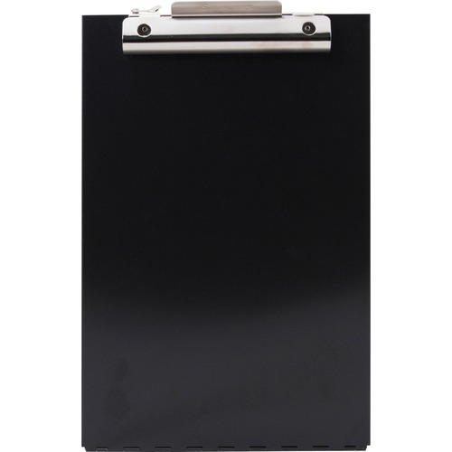REDI-RITE ALUMINUM STORAGE CLIPBOARD, 1" CLIP CAP, 8 1/2 X 11 SHEETS, BLACK