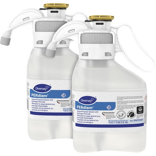 Diversey Care  Cleaner w/Hydrogen Peroxide, General-Purpose, 1.4L, 2/CT, CL