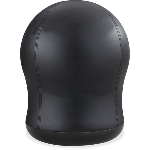 Zenergy Swivel Ball Chair, 17 1/2" Diameter X 23" High, Black Vinyl