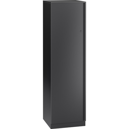LOCKER,18"W,SINGLE,BLACK