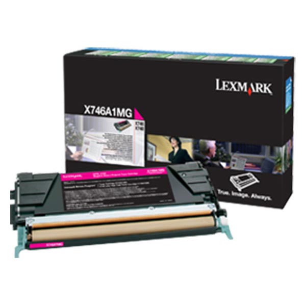 X746A1MG RETURN PROGRAM TONER, 7000 PAGE-YIELD, MAGENTA