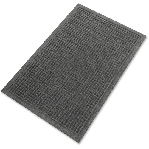 Ecoguard Indoor/outdoor Wiper Mat, Rubber, 24 X 36, Charcoal