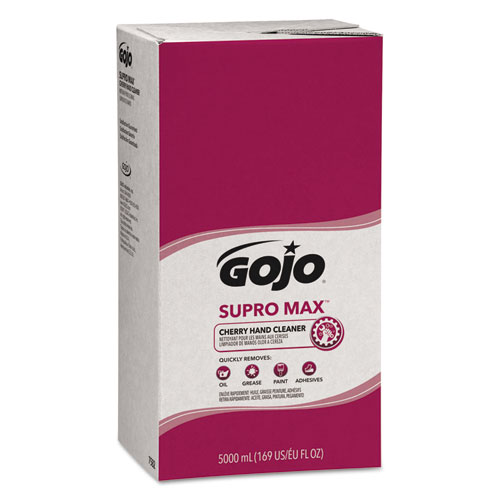 SUPRO MAX HAND CLEANER, CHERRY, 5,000 ML REFILL, 2/CARTON