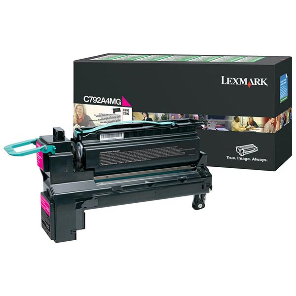 C792A4MG (C792) RETURN PROGRAM TONER, 6000 PAGE-YIELD, MAGENTA