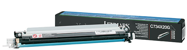 Photoconductor, f/C734/C736/X734/X736, 20000 Pg Yield, Black