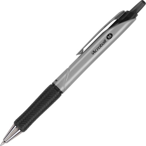 ACROBALL PRO BALLPOINT RETRACTABLE PEN, BLACK INK, 1MM, DOZEN