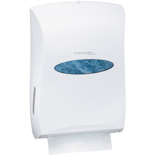 Universal Towel Dispenser, 13 31/100w X 5 17/20d X 18 17/20h, White