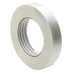 7510005824772 SKILCRAFT FILAMENT/STRAPPING TAPE, 3" CORE, 1" X 60 YDS, WHITE