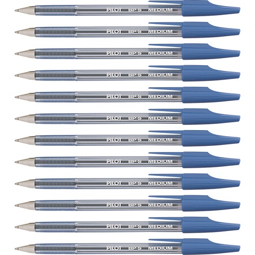 BETTER BALLPOINT STICK PEN, BLUE INK, 1MM, DOZEN