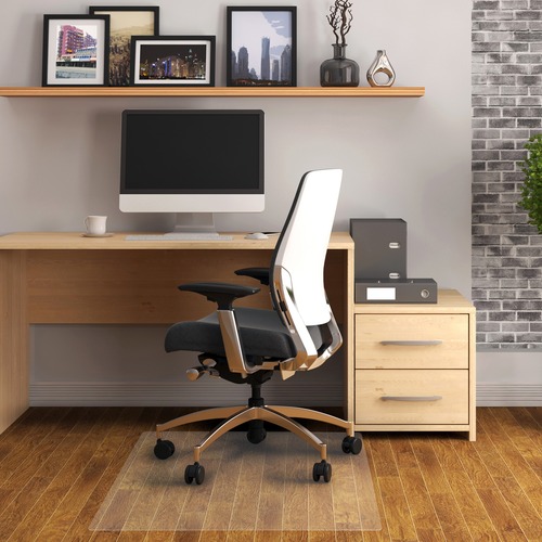 Cleartex Advantagemat Phthalate Free Pvc Chair Mat For Hard Floors, 53 X 45
