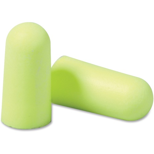 EAR Soft Uncorded Earplugs, 10/BX, Neon/Yellow
