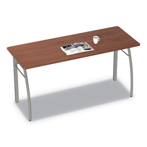 TRENTO LINE RECTANGULAR DESK, 59 1/8W X 23 5/8D X 29 1/2H, CHERRY