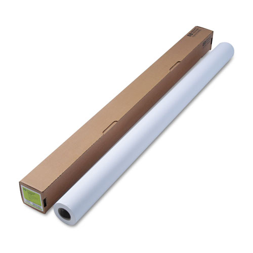 DESIGNJET LARGE FORMAT PAPER FOR INKJET PRINTS, 54" X 100 FT, COATED WHITE