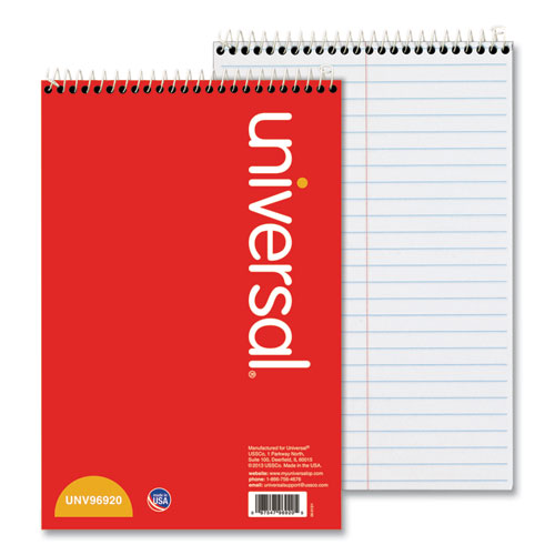 STENO BOOKS, GREGG RULE, 6 X 9, WHITE, 80 SHEETS, 6/PACK
