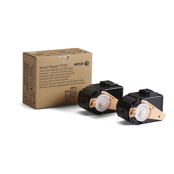 106R02604 TONER, 9000 PAGE-YIELD, YELLOW, 2/PACK