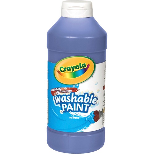 Paint, Washable, Squeeze Bottle, 16 Oz, Blue