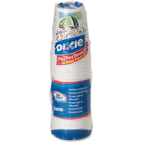 Hot Cups, Paper, 10oz, Coffee Dreams Design, 500/carton