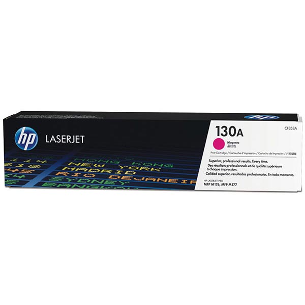 Hewlett-Packard  Toner Cartridge, 1000 Page Yield, Magenta