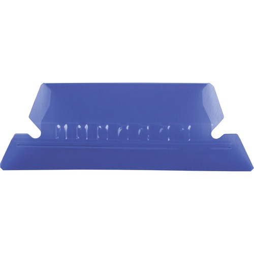 Plastic Tabs, 2" Tab, 1/5 Tab Cut, 25/PK, Violet