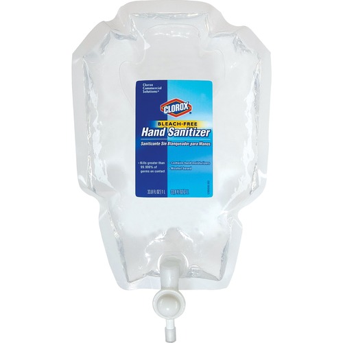 Hand Sanitizer Push Button Dispenser Refill, 1 L Bag
