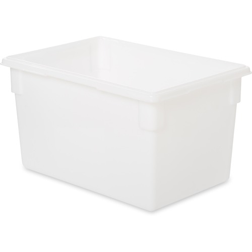 Food/tote Boxes, 21.5gal, 26w X 18d X 15h, White