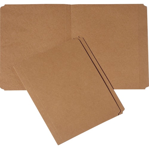 7530006630031, MEDIUM-DUTY FILE FOLDER, STRAIGHT CUT, LETTER, BROWN, 100/BOX