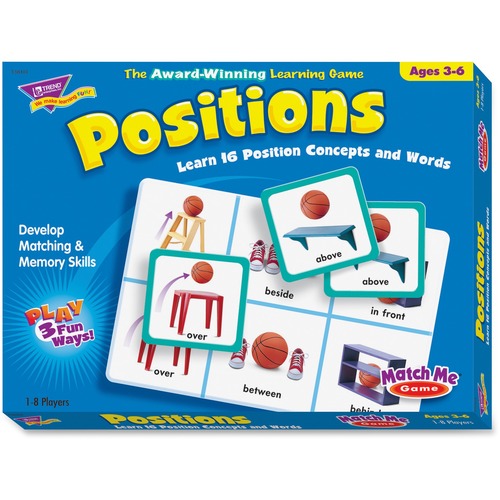 Positions Match Me Puzzle Game, Ages 5-8