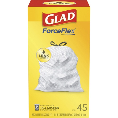 BAG,KTCHN,TALL,GLAD,13 GAL