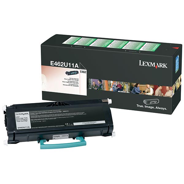 E462U11A RETURN PROGRAM EXTRA HIGH-YIELD TONER, 18000 PAGE YIELD, BLACK