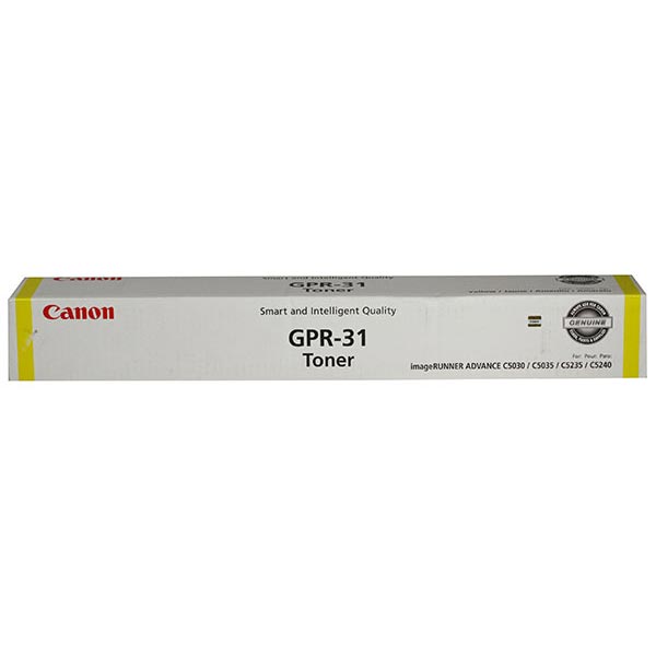 2802B003AA (GPR-31) TONER, 27000 PAGE-YIELD, YELLOW