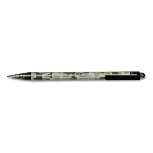 7520014575400, ACU-500 BALLPOINT RETRACTABLE PEN, BLACK INK, MEDIUM, DOZEN